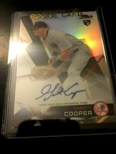 2018 Topps Finest GARRETT COOPER Autograph auto 