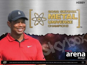 2022 UPPER DECK SKYBOX METAL UNIVERSE CHAMPIONS HOBBY BOX - Factory sealed