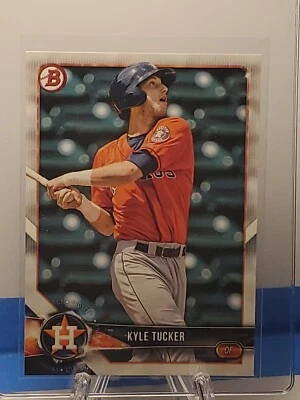 2018 Bowman BP55 Kyle Tucker   Houston Astros  Baseball Card - Image 1 of 4