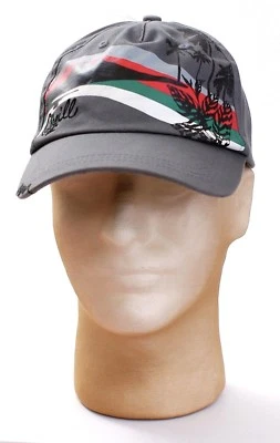 Gorra O'Neill Gris Vintage Estampado Tropical Sombrero Adulto Talla Única Nueva con Etiquetas Foto 1 de 4