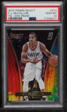 2015 Panini Select Courtside Tie-Dye Prizm 22/25 CJ McCollum #273 PSA 10 GEM MT