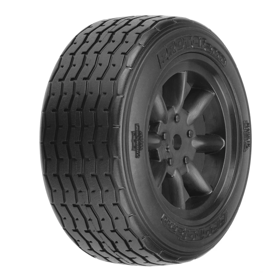 Protoform VTA Vintage Class 26mm Front Touring Car Tires/Black Wheel 1014018 2pc - Image 1 of 1