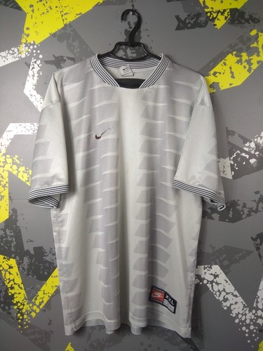 Vintage Nike Authentic Football Shirt 90s Soccer Jersey Camiseta