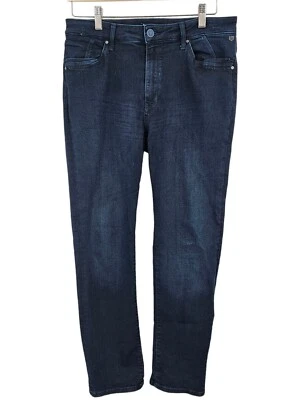 Jeans Mavi Talla 31 Mujer Kendra Tiro Alto Pierna Recta Denim Elastizado Lavado Oscuro Foto 1 de 4