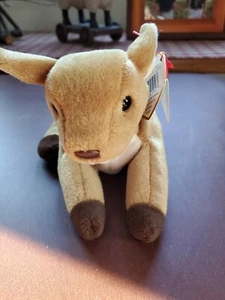 Ty beanie babies Whisper the Fawn, Rare, Errors Retires, Mint Condition!!!!! - Picture 1 of 7