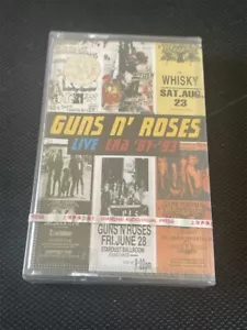 Guns N' Roses Live Era '87-'93 China First Edition CASSETTE TAPE Very Rare - Picture 1 of 3
