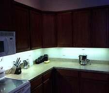 Kitchen Under Cabinet 5050 Bright Lighting Kit COOL WHITE LED Strip Tape Light