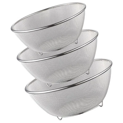  Multifunctional Washing Drain Basket Strainer Bowl Kitchen Colander - Image 1 of 4
