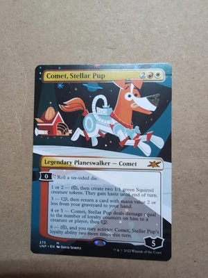 Comet, Stellar Pup (Borderless) Unfinity NM!!! - Image 1 of 2