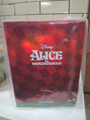 Disney Alice in Wonderland Queen of Hearts Figure Super7 New/Sealed  - Image 1 of 4
