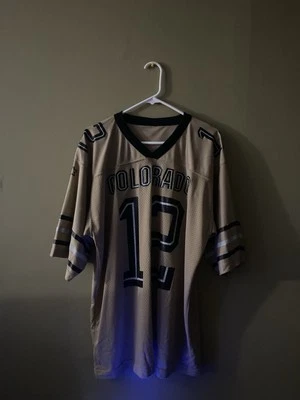 Vintage Colorado Buffalo Starter#12 Gold/Black XXL Great Travis Hunter Fans LG.￼ - Image 1 of 4
