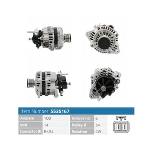 Alternator EB1816Q A003TN2581 A3TN2581C A3TN2581B 3140084A11 - Picture 1 of 2