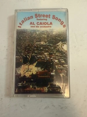 Vintage Cassette AL CAIOLA - ITALIAN STREET SONGS 1983 SNCP 360 SEALED - Image 1 of 4