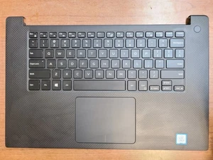 GENUINE DELL PRECISION 5530 15.6" LAPTOP PALMREST TOUCHPAD KEYBOARD 4X63T 04X63T - Zdjęcie 1 z 2