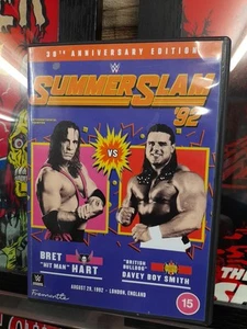 WWE: SUMMERSLAM '92 DVD (2022) Bret Hart cert 15 - Picture 1 of 6