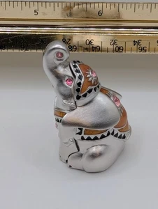 Estee Lauder Solid Perfume Compact 1998 "Lucky Elephant" Full Perfume - MIB - Picture 1 of 9