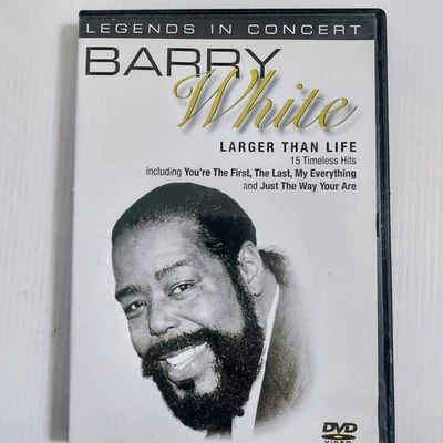 DVD Music Barry White Larger Than Life 2010 – Live Soul Legends in Concert - Image 1 of 4