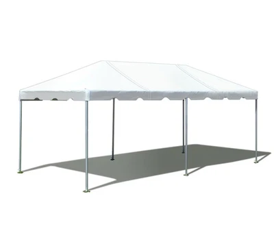 TENTANDTABLE 10x20 Commercial Heavy Duty Frame Tent White Canopy Event Wedding Party Gazebo