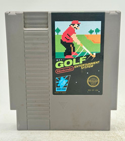 Nintendo Golf NES Cartridge Sports Series Golf Game NTSC-U/C