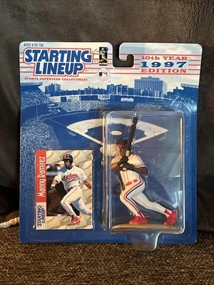 Figura de acción Kenner 1997 Manny Ramírez MLB Cleveland Indians alineación inicial Foto 1 de 2