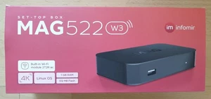 Mag 522 w3 IPTV Box Infomir - 4K - LINUX OS + OVP - Bild 1 von 5
