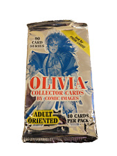 1992 OLIVIA DeBERARDINIS  COLLECTOR CARDS NEW SEAL UNOPEN PACK 1 EACH ADULT PACK