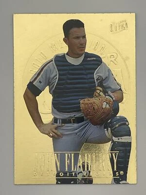 John Flaherty 1996 Ultra Gold Medallion #59 Detroit Tigers Baseball Card - Image 1 of 2
