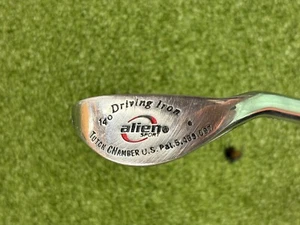 Alien Tutch Chamber By Pat Simmons 14* Driving Iron RH Stiff Steel (L593) - Picture 1 of 6