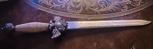 Vintage Ornate Dagger Marked Toledo Made In Spain - Picture 1 of 4