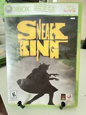 Sneak King (Microsoft Xbox, 2006) Case Is weathered From Storage