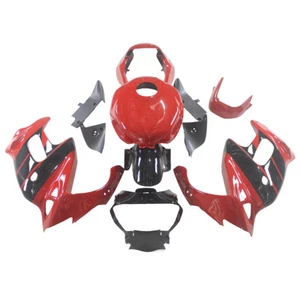 Red Black Fairings Kit For Honda 1997 - 2005 VTR1000F Firestorm ABS Bodywork - Picture 1 of 9