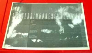 The Wedding Present 3 Songs/Corduroy Vintage ORIG 1990 Press/Mag ADVERT 11.5"x 8 - Foto 1 di 3