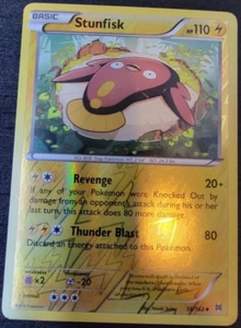Reverse Holo Foil Stunfisk # 56/162 XY: Breakthrough Set Tarjetas Pokémon Casi Nuevo/Como Nuevo - Imagen 1 de 1