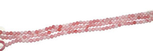 Pink Opal Gemstone 8-9 mm Approx Smooth Round Loose Beads 13" 5 Strand BG27