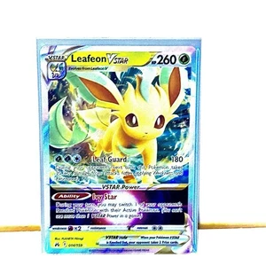 Leafeon VSTAR 014/159 Crown Zenith Ultra Rare Pokemon TCG Card NM - Picture 1 of 2