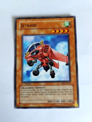 Yu-Gi-Oh! Jetroid, CRV-DE011, Common, 1. Auflage, Deutsch, Exzellent - Bild 1 von 3