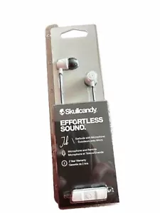 Skullcandy Jib Ohrhörer mit Mikrofon & Fernbedienung weiß/schwarz Neu - Bild 1 von 3