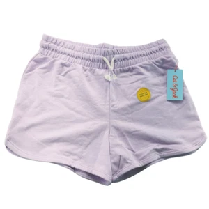 Cat & Jack Girls XXL(18) Purple Violet Shorts Soft Pull On Drawstring Elastic - Picture 1 of 2