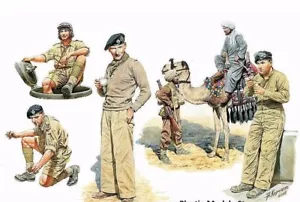 Master Box 3564 - 1/35 - Tropas inglesas en el norte de África Segunda Guerra Mundial - Imagen 1 de 10