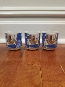 Antique Teacups Set of 3 - Picture 1 of 2