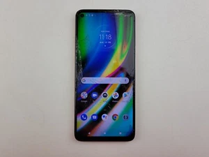 Motorola moto G9 Plus (XT2087-1) 128GB (GSM Unlocked) Dual SIM - CRACKED - J7646 - Picture 1 of 8