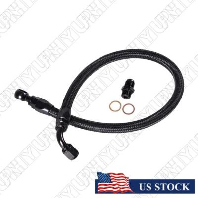 1Pc Braided Fuel Line Kit For Honda Civic 1992-2000 For Acura Integra 1994-2001 - Image 1 of 4
