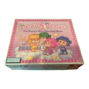 Vintage Pigtails & Ponytails Matching Game - Incomplete  - 1989 Parker Brothers