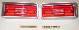 1970 Chevrolet Biscayne BelAir NOS backup lenses 5964231-2 - Picture 1 of 1