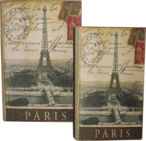 Attrappe Buch Set Eifelturm & Paris 17x7,5x27cm - Bild 1 von 1