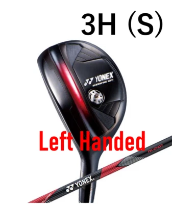 LEFT HANDED 2024 MENS YONEX EZONE GT HYBRID 3H 19° S-FLEX RK-04GT GRAPHITE w/HC - Image 1 of 4