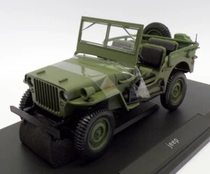 Norev 1/18 Scale Model Car 189013 - 1942 Jeep - Green - Picture 1 of 5