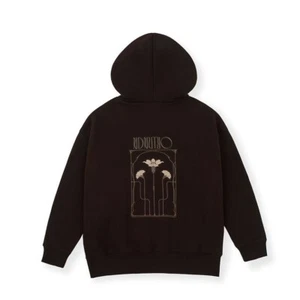 The GazettE NIL DUE / NIL UN TOKYO Pullover Bordado Flor Sudadera con Capucha MARRÓN OSCURO - Imagen 1 de 12