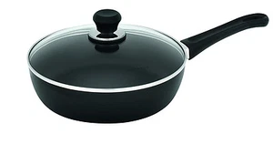 NUEVO Scanpan Titanium Classic Salte Pan con Tapa 26 cm Precio de venta sugerido por el fabricante $369 - Imagen 1 de 2