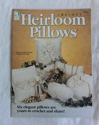 House of White Birches Crochet Leaflet - Heirloom Pillows - #101087 - Image 1 of 4